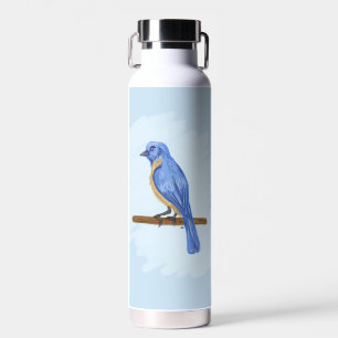 Botella De Agua Ave azul