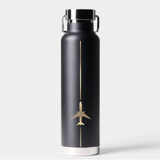 Botella De Agua Aviación minimalista