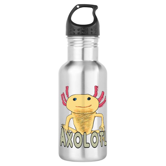 Botella De Agua Axolotl (Anverso)