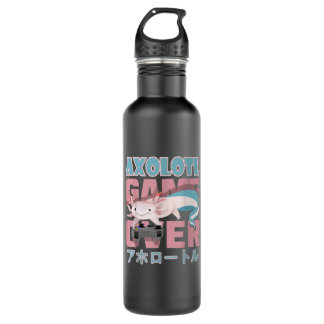 Botella De Agua Axolotl Gamer