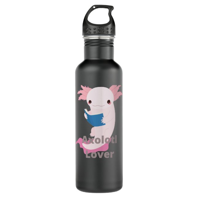 Botella De Agua Axolotl Lover - Axolotl (Anverso)
