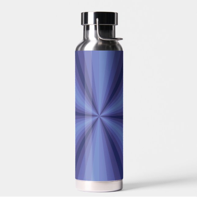 Botella De Agua Azul de ilusión óptica (Izquierdo)