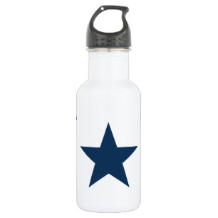 Botella De Agua Azul del deslumbramiento de la estrella 1