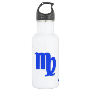 Botella De Agua Azul del modelo del virgo