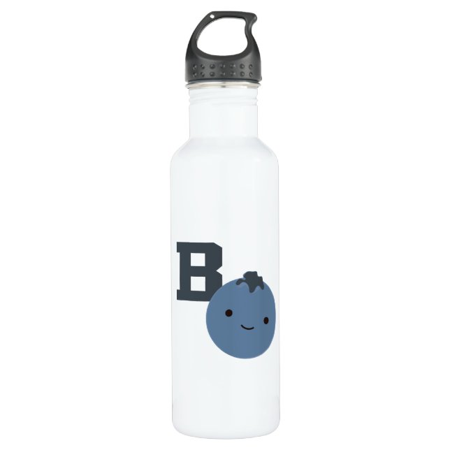 Botella De Agua B es para Blueberry (Anverso)