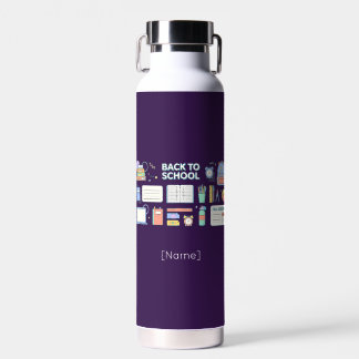 Botella De Agua Back to School Supplies / Regreso Útiles Escolares