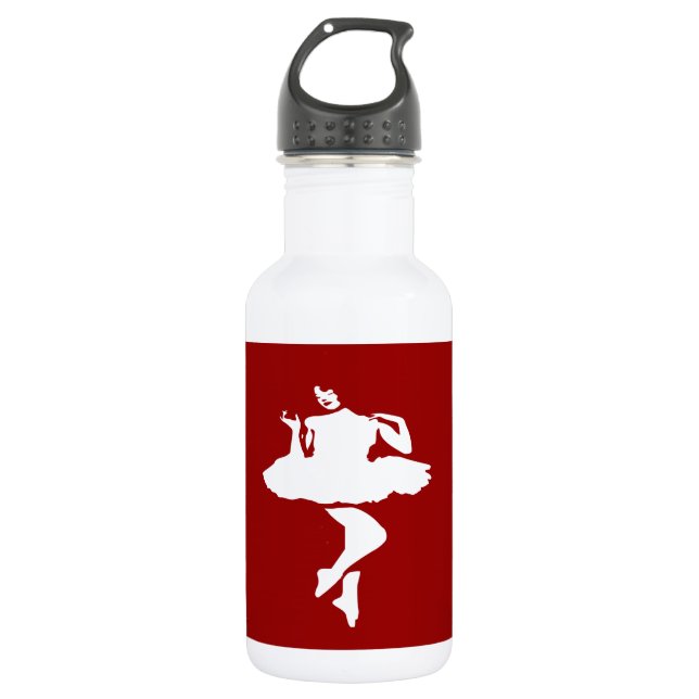 Botella De Agua Bailarín de ballet (Anverso)