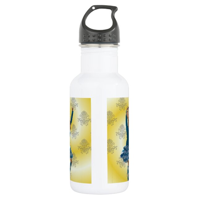 Botella De Agua Bailarín escocés de tierras altas (Anverso)