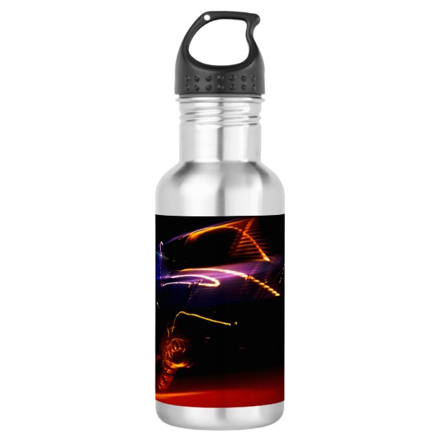Botella De Agua baile de coche morado (Anverso)