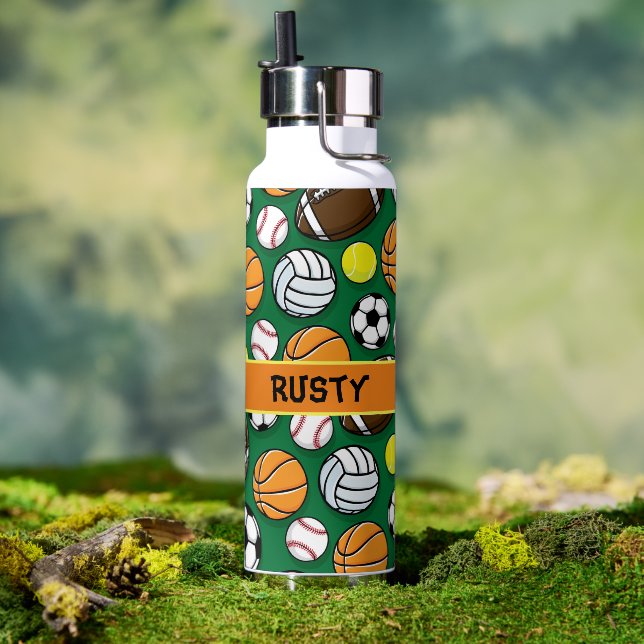 Botella De Agua Ball Games Thor Vacuum (Exterior)