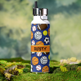 Botella De Agua Ball Games Thor Vacuum