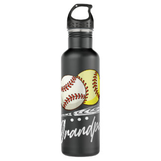 Botella De Agua Ball Grandpa Baseball