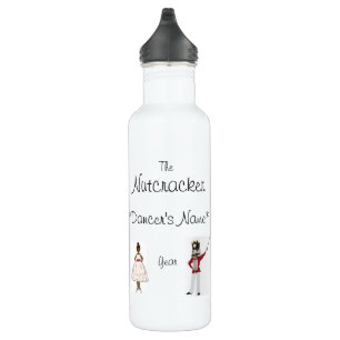 Botella De Agua Ballet de cazador de nueces personalizado Keepsake