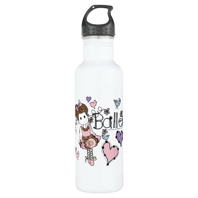 Botella De Agua Ballet del amor (Anverso)