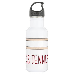 Botella De Agua Ballet personalizado Barre Ballerina Maestra de Ba