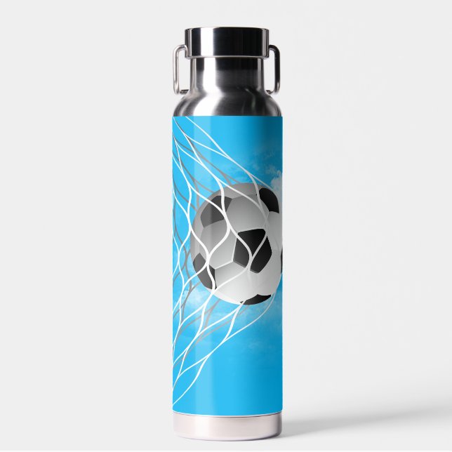 Botella De Agua Balón de fútbol en el cielo (Delantero)