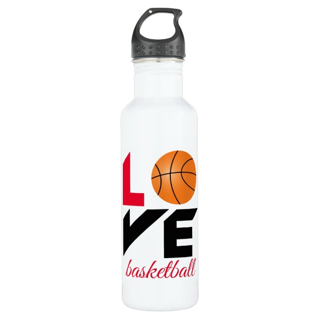 Botella De Agua Baloncesto de amor (Anverso)