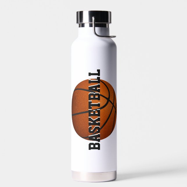 Botella De Agua Baloncesto de niños chicas personalizados (Izquierdo)