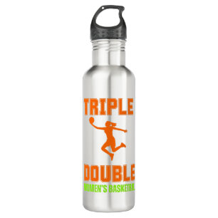 Botella De Agua Baloncesto femenino triple doble