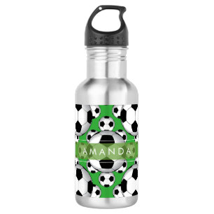 Botella De Agua Balones de fútbol DIY PixDezines