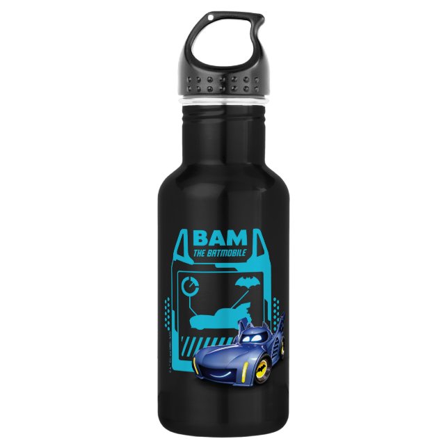Botella De Agua Bam BatUCI™ - El Batmobile (Anverso)