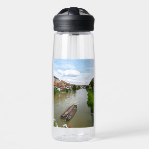 Botella De Agua Bamberg Baviera Río Regnitz Efecto de Pintura Arte