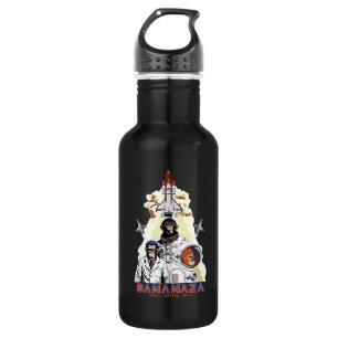 Botella De Agua BANANAZA: Equipo de Monos Espaciales