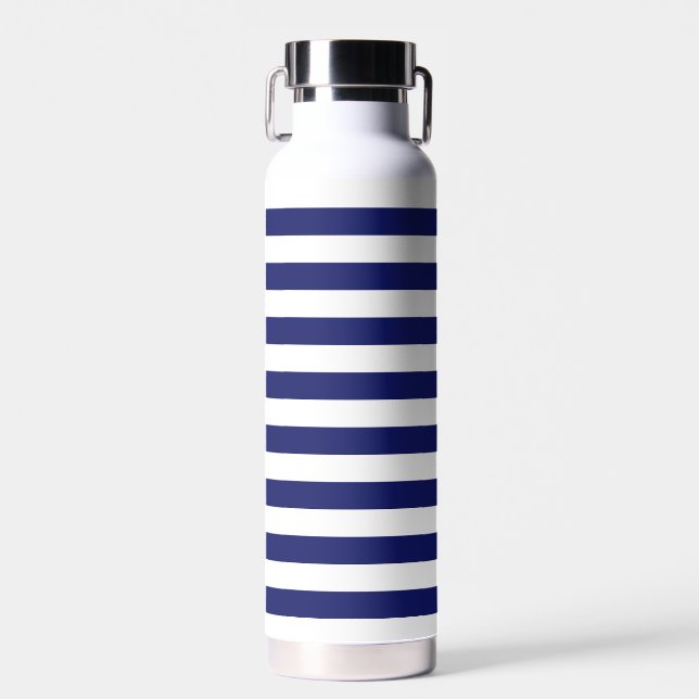 Botella De Agua Banda azul de marinero (Delantero)