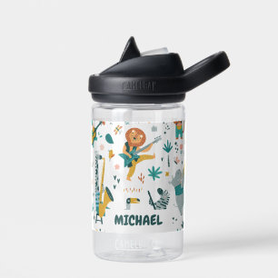 Botella De Agua Banda de animales personalizados