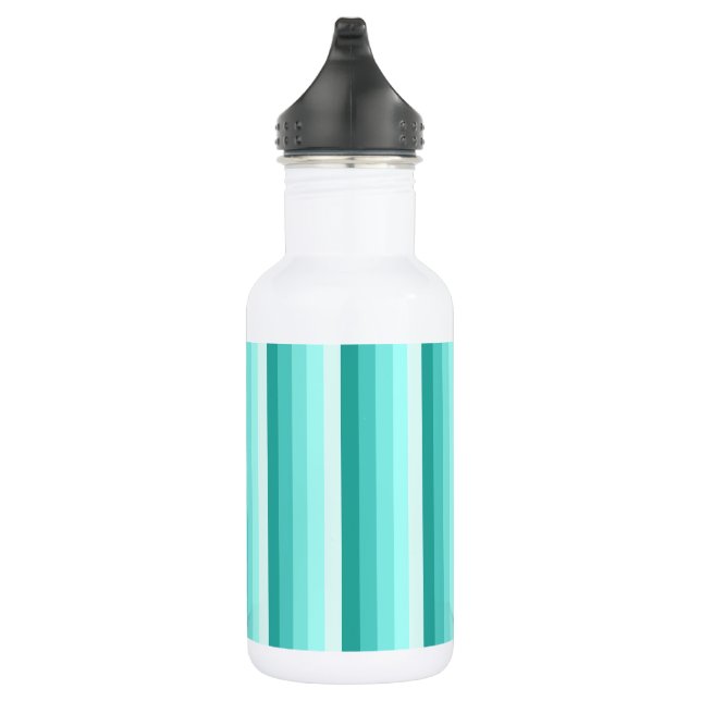 Botella De Agua Bandas de sombra turquesa (Derecha)