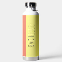 Bandas modernas multicolores con nombre