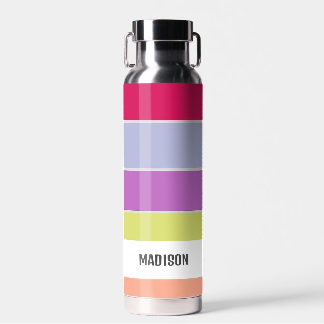 Botella De Agua Bandas personalizadas modernas de moda