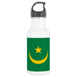 Botella De Agua Bandera antigua de Mauritania