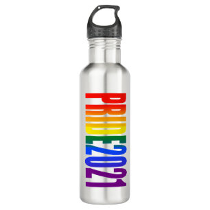 Botella De Agua Bandera arcoiris LGBT colorea orgullo gay LGBTQ 20