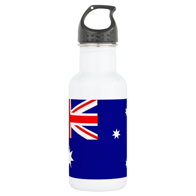 Botella De Agua Bandera australiana patriótica (Anverso)