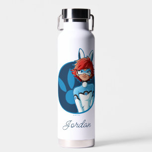 Botella De Agua Bandera azul Bunnyx