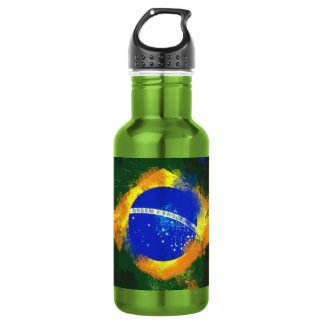 Botella De Agua Bandera brasilera BR