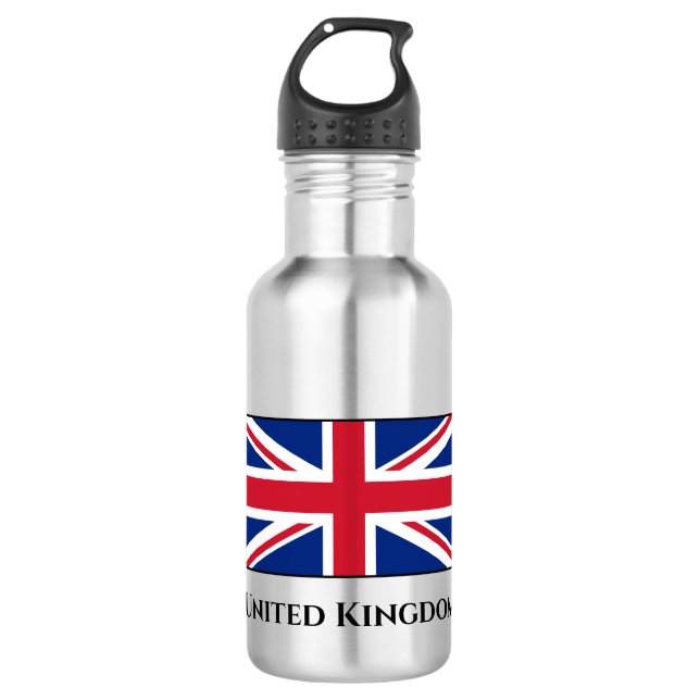 Botella De Agua Bandera británica (Anverso)