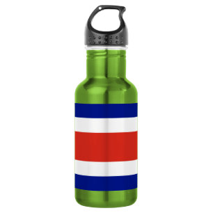 Botella De Agua Bandera Civil de Costa Rica