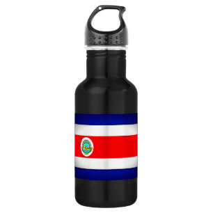 Botella De Agua Bandera costarricense estilizada