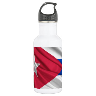 Botella De Agua Bandera cubana