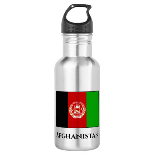 Botella De Agua Bandera de Afganistán
