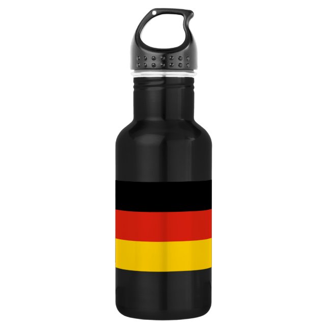 Botella De Agua Bandera de Alemania (Anverso)