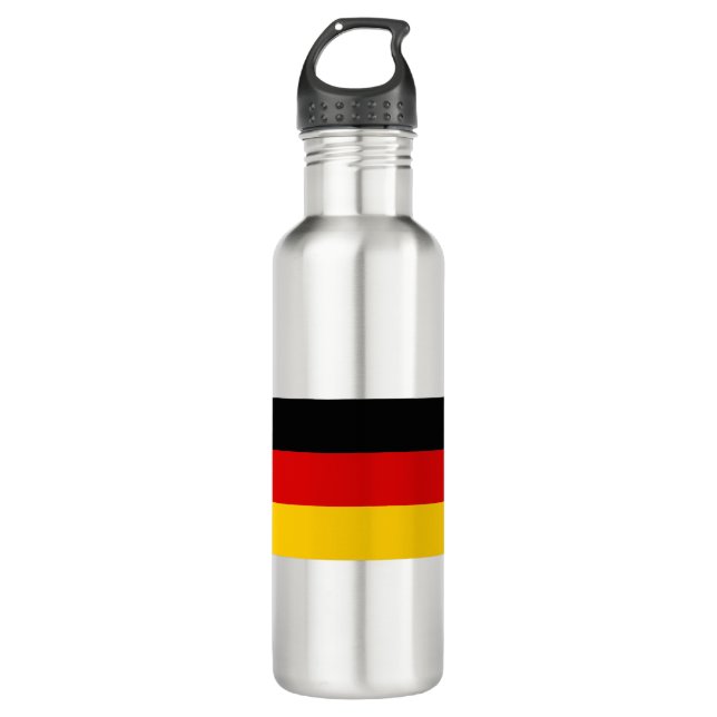 Botella De Agua Bandera de Alemania (Anverso)