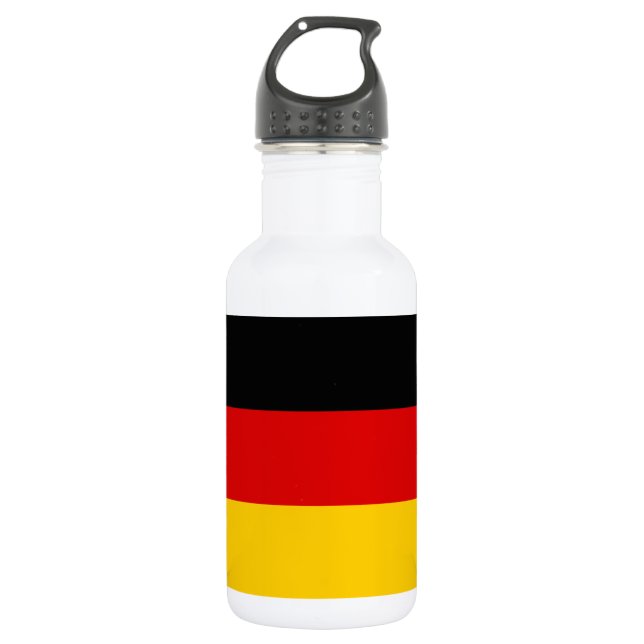 Botella De Agua Bandera de Alemania (Anverso)