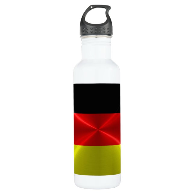 Botella De Agua Bandera de Alemania (Anverso)