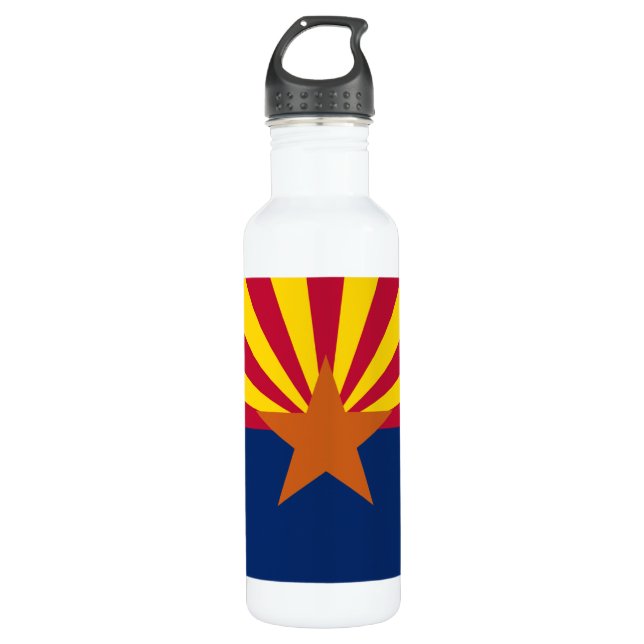 Botella De Agua Bandera de Arizona (Anverso)