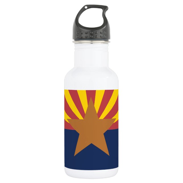 Botella De Agua Bandera de Arizona (Anverso)