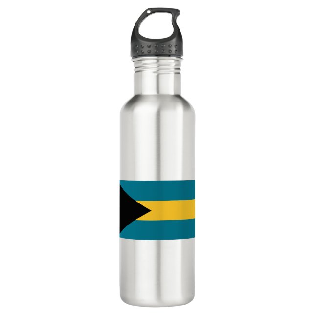 Botella De Agua Bandera de Bahamas (Anverso)