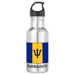 Botella De Agua Bandera de Barbados